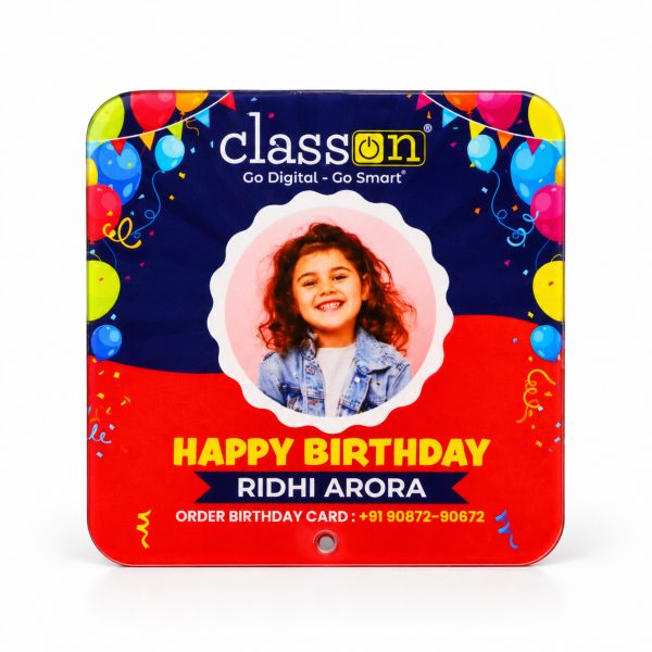 Birthday Card with Steel Stick Stand