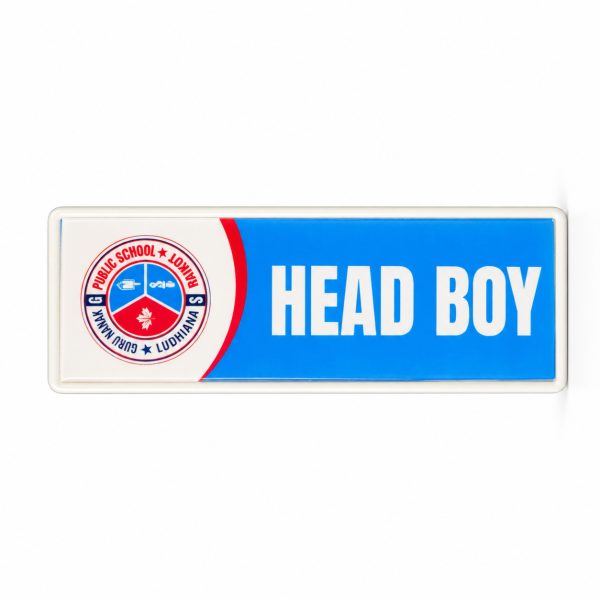 Name Shape Rectangle Sticker Badge