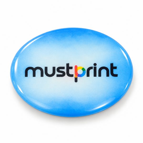 Oval Shape Badge