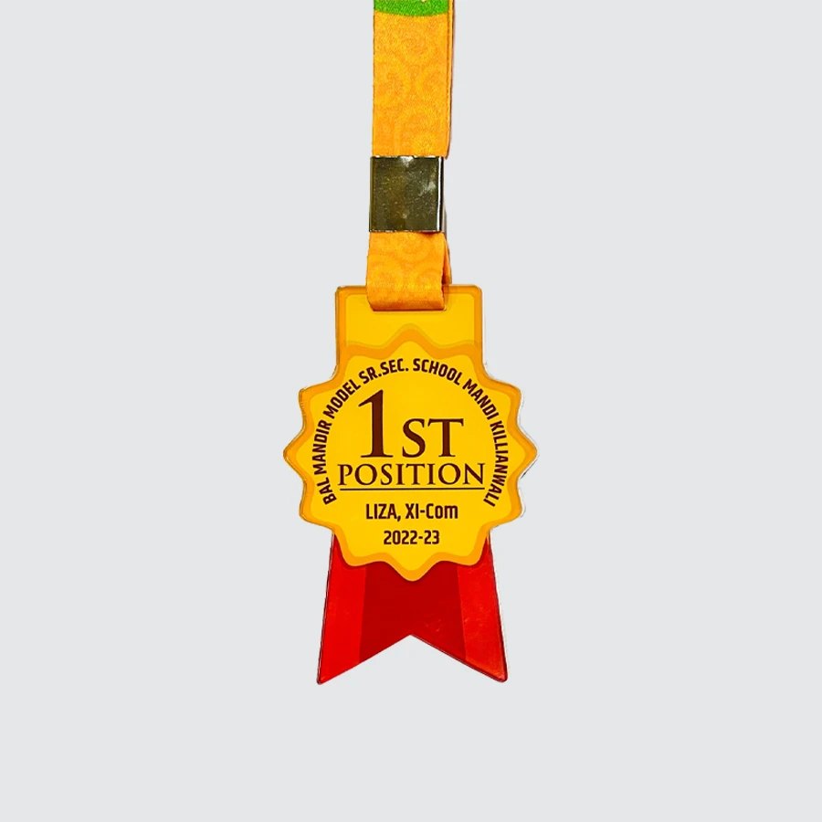 Acrylic Medal