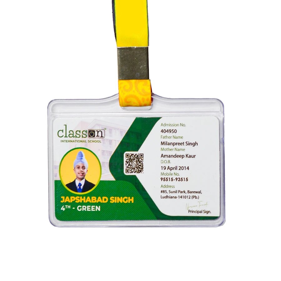 Transparent Holder ID Card