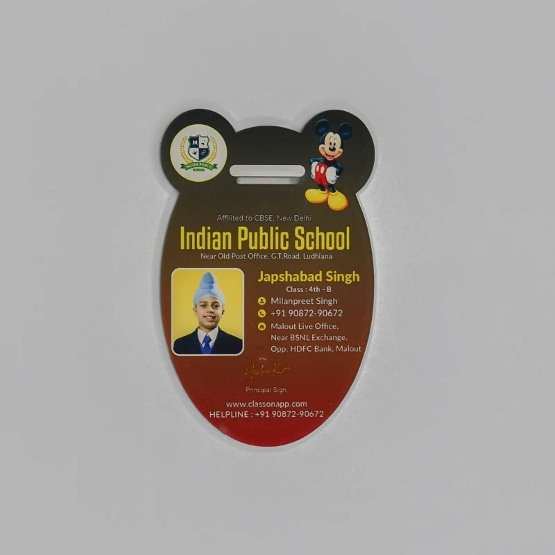 Acrylic ID Card