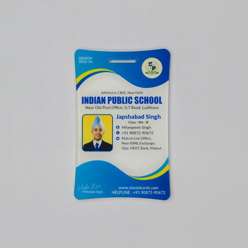 Acrylic ID Card
