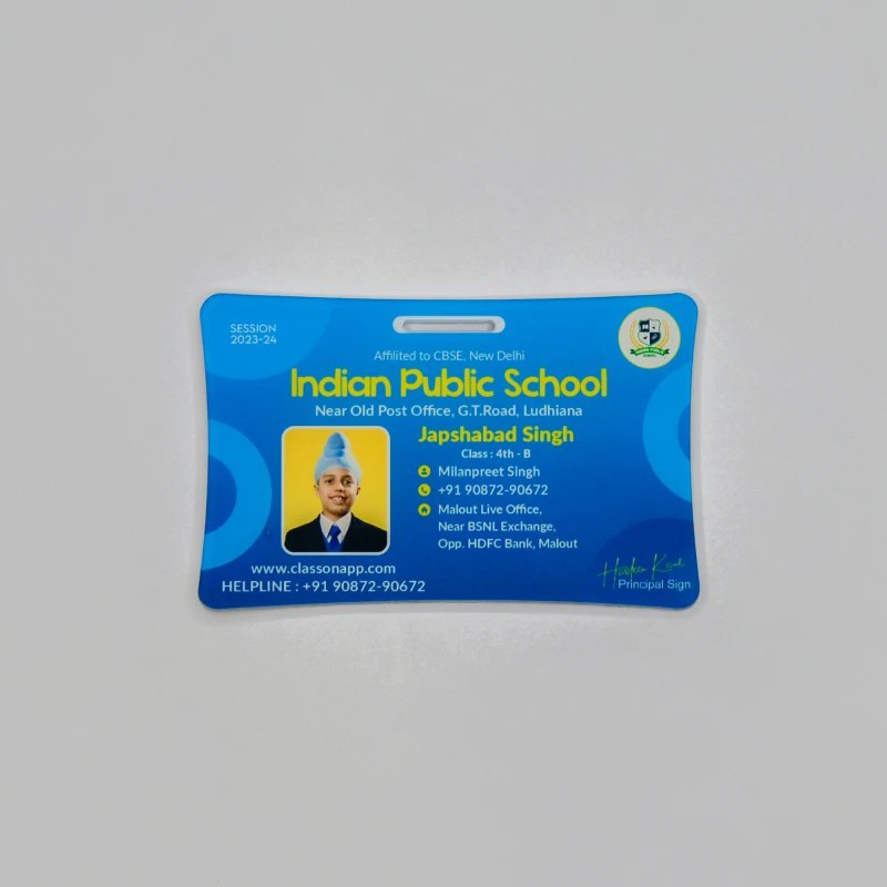 Acrylic ID Card